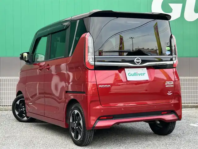 日産 ルークス HWS X プロパイロットED 千葉県 2020(令2)年 4.2万km スパークリングレッド/ブラック 純正9インチSDナビ/フルセグTV/CD/DVD/BT/プロパイロット/アラウンドビューモニター/両側パワースライドドア/ハンズフリーオートスライドドア/ドライブレコーダー/ETC/インテリジェントLI/オートライト/LEDヘッドライト/フォグランプ/スマートキー/プッシュスタート/純正14インチAW