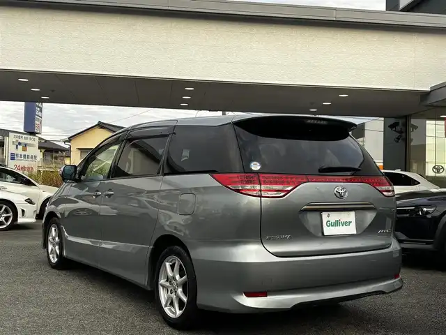 トヨタ エスティマ アエラス Gエディション NAVI 熊本県 2007(平19)年 14.4万km ミディアムシルバーメタリック ワンオーナー/純正メーカーナビ/【CD/DVD/ミュージックサーバー】/バックカメラ/両側パワースライドドア/ステアリングスイッチ/純正17インチAW/M/Tモード/オートライト/Wエアコン/ETC/純正フロアマット/プッシュスタート/スマートキー/ウォークスルー/3列シート/ウインカーミラー/ドアバイザー/記録簿