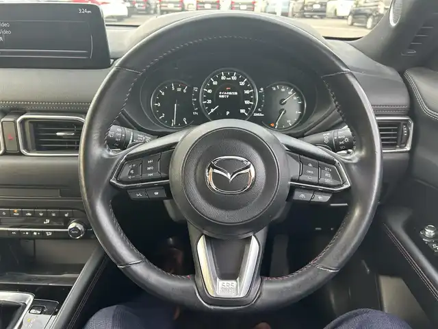 マツダ ＣＸ－５ XD スポーツアピアランス 岡山県 2022(令4)年 3.4万km マシーングレープレミアムM BOSEサウンドシステム/登録時走行距離33453km/純正10.25インチナビ/（AM/FM/CD/DVD/BT/TV/CarPlay）/全方位カメラ/パワーバックドア/D/N席シートヒーター/D/N席パワーシート/ステアリングヒーター/合皮シート/ブラインドスポットモニター/ETC/ドライブレコーダー/衝突軽減ブレーキ/アダプティブクルーズコントロール/オートマチックハイビーム/レーンキープアシスト/純正19インチアルミホイール/スマートキー/LEDヘッドライト/クリアランスソナー