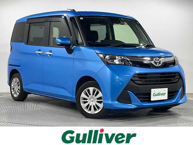 トヨタ タンク G 広島県 2019(平31)年 5.5万km ファインブルーマイカメタリック 純正ナビ　/両側パワースライドドア　/Ｂカメラ　/クルーズコントロール　/オートハイビーム　/衝突軽減ブレーキ　/レーンキープアシスト　/オートライト　/コーナーセンサー　/スマートキー/ドライブレコーダー　/ＥＴＣ/純正14インチホイールキャップ(165/65/R14)/エアバック（運転席/助手席）