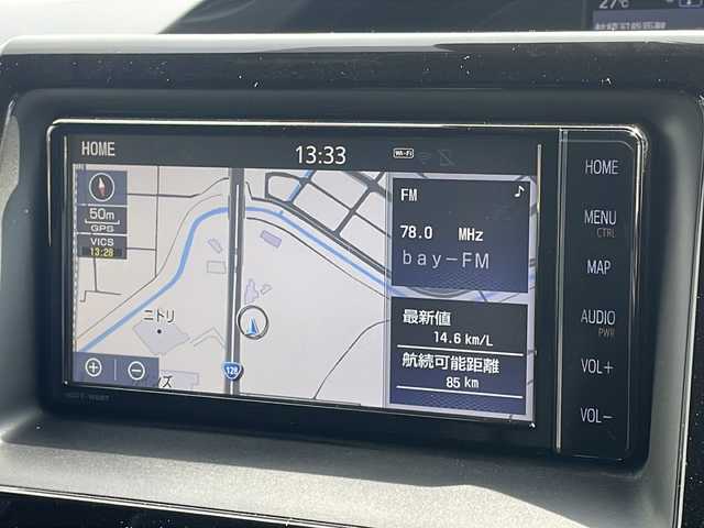 トヨタ ヴォクシー ハイブリッド ZS 煌Ⅲ 千葉県 2021(令3)年 3.5万km ブラック ＴＲＤエアロ　１８インチＡＷ　ＬＥＤライト　オートライト　ナビＮＳＺＴ－Ｗ６８Ｔ　シートヒーター　ハーフレザーシート　両側電動スライドドア　セーフティセンス　ＥＴＣ　ＵＳＢ　クルコン メッキパーツ