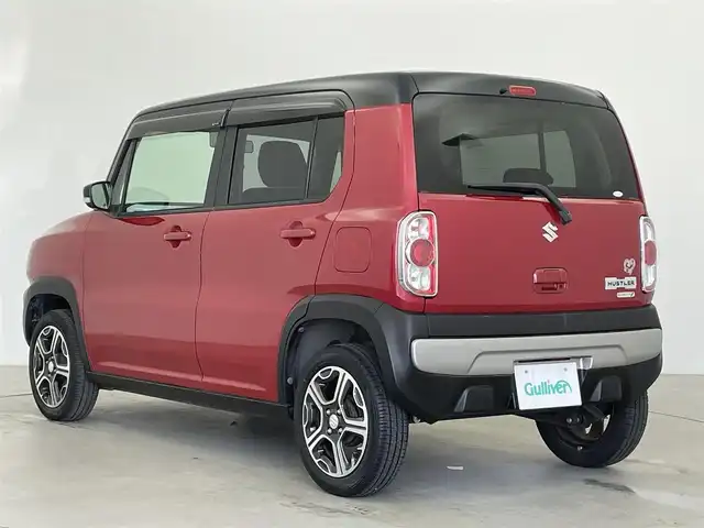 スズキ ハスラー X 富山県 2014(平26)年 2.6万km フェニックスレッドパール/ブルーイッシュブラックパール 社外７型ナビ　/ワンセグＴＶ　/ＤＶＤ　/スマートキー　/プッシュスタート　/アイドリングストップ　/純正フロアマット　/衝突被害軽減システム　/横滑り防止装置　/盗難防止装置　/純正１５インチＡＷ　/純正ドアバイザー