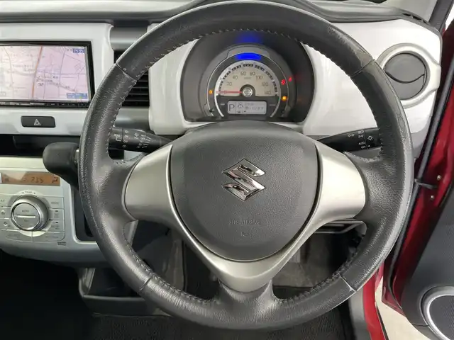 スズキ ハスラー X 富山県 2014(平26)年 2.6万km フェニックスレッドパール/ブルーイッシュブラックパール 社外７型ナビ　/ワンセグＴＶ　/ＤＶＤ　/スマートキー　/プッシュスタート　/アイドリングストップ　/純正フロアマット　/衝突被害軽減システム　/横滑り防止装置　/盗難防止装置　/純正１５インチＡＷ　/純正ドアバイザー