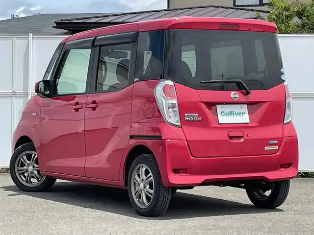 日産 デイズ ルークス X 岩手県 2015(平27)年 8.4万km アゼリアピンク １DINオーディオ/　　CD/USB/左側パワースライドドア/スマートキー