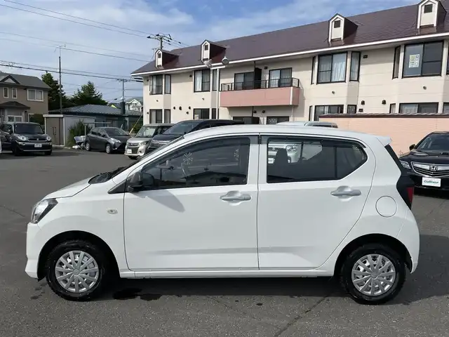 ダイハツ ミラ イース L SAⅢ 道央・札幌 2020(令2)年 4.2万km ホワイト 登録時走行距離41578ｋｍ/ 4 W D /寒冷地仕様/社外メモリナビ（FM/AM/SD/BT)/アイドリングストップ/ドアバイザー/ETC/パーキングアシスト/スペアキー×１/ドライブレコーダー（前方）/横滑り防止装置/コーナーセンサー/レーンキープアシスト/盗難防止装置/オートマチックハイビーム/社外フロアマット/衝突軽減ブレーキ/ヘッドライトレベライザー