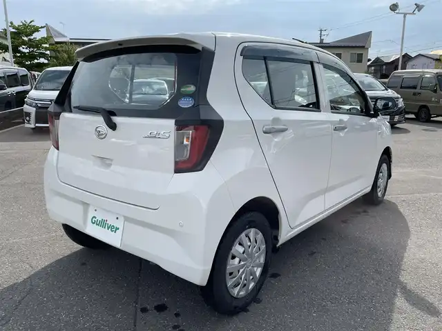 ダイハツ ミラ イース L SAⅢ 道央・札幌 2020(令2)年 4.2万km ホワイト 登録時走行距離41578ｋｍ/ 4 W D /寒冷地仕様/社外メモリナビ（FM/AM/SD/BT)/アイドリングストップ/ドアバイザー/ETC/パーキングアシスト/スペアキー×１/ドライブレコーダー（前方）/横滑り防止装置/コーナーセンサー/レーンキープアシスト/盗難防止装置/オートマチックハイビーム/社外フロアマット/衝突軽減ブレーキ/ヘッドライトレベライザー