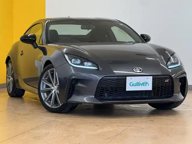 トヨタ ＧＲ８６ RZ 群馬県 2022(令4)年 3.7万km マグネタイトグレーメタリック 純正9インチメモリナビ/・フルセグTV/・CD/DVD/BT/・SD/AM.FM/バックカメラ/ETC/クルーズコントロール/ハーフレザーシート/D/N席シートヒーター/GR専用革巻きステアリング/ステアリングスイッチ/スマートキー/プッシュスタート/LEDヘッドライト/リアフォグランプ/オートライト/社外18インチAW(SUBARU)/純正フロアマット/電動格納ミラー/横滑り防止システム