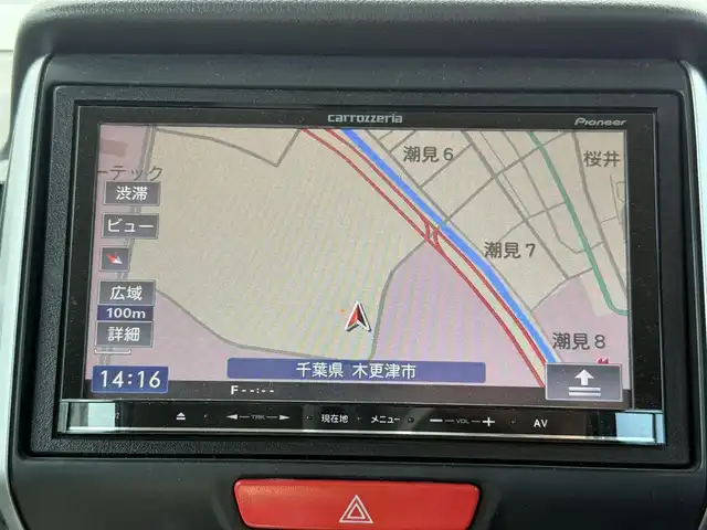 ホンダ Ｎ ＢＯＸ カスタム SSパッケージ 千葉県 2015(平27)年 3.4万km プレミアムホワイトパールⅡ 社外ナビ　/【型式：AVIC-MRZ02】/ＣＤ/ＳＤ/ワンセグ　/バックカメラ　スマートキー　/両側パワースライドドア　/純正アルミホイール　/キセノンヘッドライト　/オートライト/純正フロアマット　/ダブルサイドエアバック　/ABS　/後席ロールサンシェード