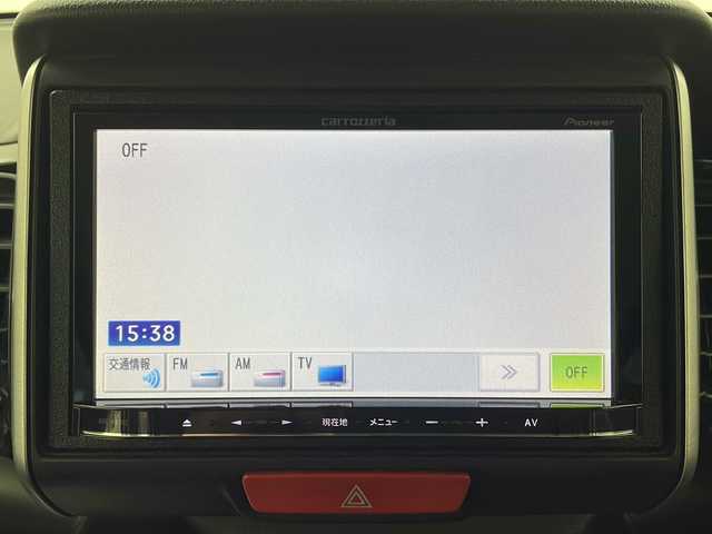 ホンダ Ｎ ＢＯＸ カスタム SSパッケージ 栃木県 2015(平27)年 3.4万km プレミアムホワイトパールⅡ 純正ナビ/（CD/AM/FM/ワンセグ）/バックカメラ　/両側パワースライドドア　/横滑り防止　/純正アルミホイール　/純正フロアマット　/後席ロールサンシェード/ドアバイザー/フォグライト/電動格納ミラー/ステアリングスイッチ/プッシュスタート/スマートキー