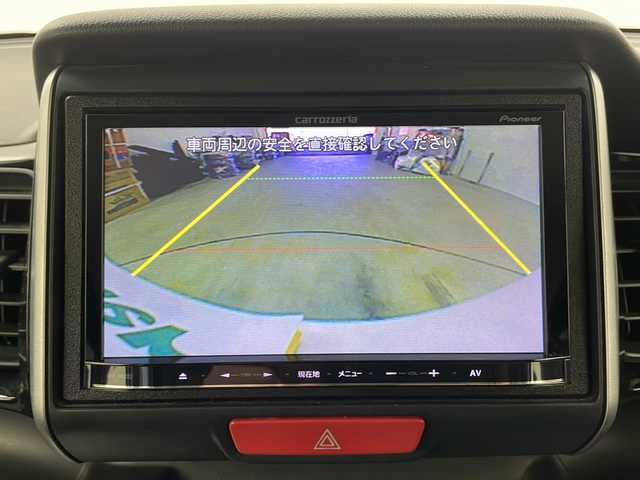 ホンダ Ｎ ＢＯＸ カスタム SSパッケージ 栃木県 2015(平27)年 3.4万km プレミアムホワイトパールⅡ 純正ナビ/（CD/AM/FM/ワンセグ）/バックカメラ　/両側パワースライドドア　/横滑り防止　/純正アルミホイール　/純正フロアマット　/後席ロールサンシェード/ドアバイザー/フォグライト/電動格納ミラー/ステアリングスイッチ/プッシュスタート/スマートキー