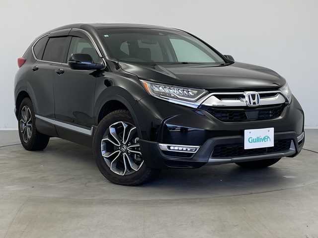 ホンダ ＣＲ－Ｖ ハイブリッド e:HEV EX マスターピース 新潟県 2020(令2)年 3.4万km クリスタルブラックパール 寒冷地仕様/サンルーフ/純正メモリナビ/　フルセグTV/CD/DVD/Bluetooth/衝突被害軽減ブレーキ/ブラインドスポットモニター/レーダークルーズコントロール/レーンキープアシスト/バックカメラ/ETC2.0/パワーバックドア/前席パワーシート/運転席メモリー付パワーシート/ステアリングヒーター/全席シートヒーター/LEDヘッドライト/オートマチックハイビーム/オートライト/スマートキー/レザーステアリング/ステアリングスイッチ/パドルシフト