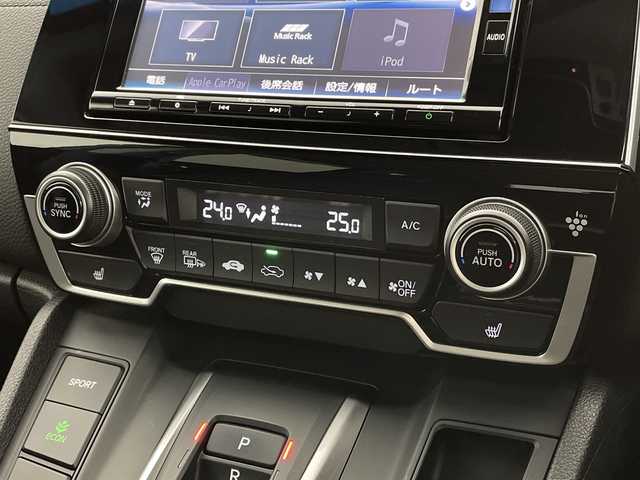 ホンダ ＣＲ－Ｖ ハイブリッド e:HEV EX マスターピース 新潟県 2020(令2)年 3.4万km クリスタルブラックパール 寒冷地仕様/サンルーフ/純正メモリナビ/　フルセグTV/CD/DVD/Bluetooth/衝突被害軽減ブレーキ/ブラインドスポットモニター/レーダークルーズコントロール/レーンキープアシスト/バックカメラ/ETC2.0/パワーバックドア/前席パワーシート/運転席メモリー付パワーシート/ステアリングヒーター/全席シートヒーター/LEDヘッドライト/オートマチックハイビーム/オートライト/スマートキー/レザーステアリング/ステアリングスイッチ/パドルシフト