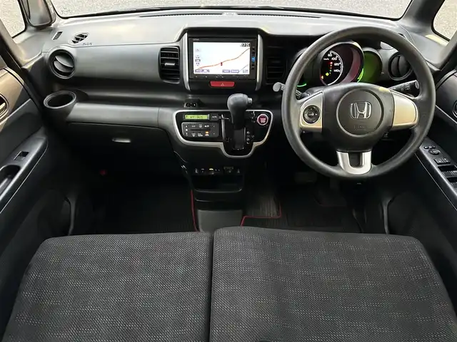 ホンダ Ｎ ＢＯＸ G SSパッケージ 島根県 2016(平28)年 7.5万km プレミアムディープモカパール 登録時走行距離74849km/取扱説明書/保証書/純正Gathersナビ/フルセグテレビ/バックカメラ/左側パワースライドドア/プッシュスタート/スマートキー(スペアスマート×1)/前席シートヒーター/ドアバイザー/ヘッドライトレベライザー/ビルトインETC