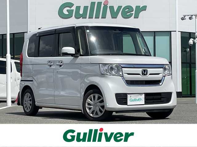ホンダ Ｎ ＢＯＸ G L ホンダセンシング 佐賀県 2019(平31)年 6.1万km プラチナホワイトパール ワンオーナー/社外SDナビゲーション/・フルセグTV/CD/DVD/SD/Bluetooth/バックカメラ/前方ドライブレコーダー/ビルトインETC/両側パワースライドドア/後席サンシェード/ISOFIX対応/ステアリングリモコン/純正LEDヘッドライト/・オートマチックハイビーム/純正LEDフォグランプ/純正フロアマット/純正ドアバイザ―/新車保証書/取扱説明書/スペアキー１本/ホンダセンシング/・アダプティブクルーズコントロール/・衝突被害軽減ブレーキ/・先行車発進お知らせ機能/・路外逸脱抑制機能/・標識認識機能