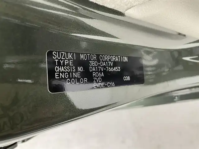 スズキ エブリイ JOINターボ 群馬県 2024(令6)年 0.1千km クールカーキPM ディアルカメラブレーキサポート/（誤発進抑制機能・後退時ブレーキサポート・後方誤発進抑制機能）/＝＝＝＝＝/・純正7インチディスプレイオーディオ/・AM/FM/BT/USB
