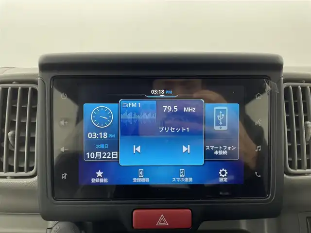 スズキ エブリイ JOINターボ 群馬県 2024(令6)年 0.1千km クールカーキPM ディアルカメラブレーキサポート/（誤発進抑制機能・後退時ブレーキサポート・後方誤発進抑制機能）/＝＝＝＝＝/・純正7インチディスプレイオーディオ/・AM/FM/BT/USB
