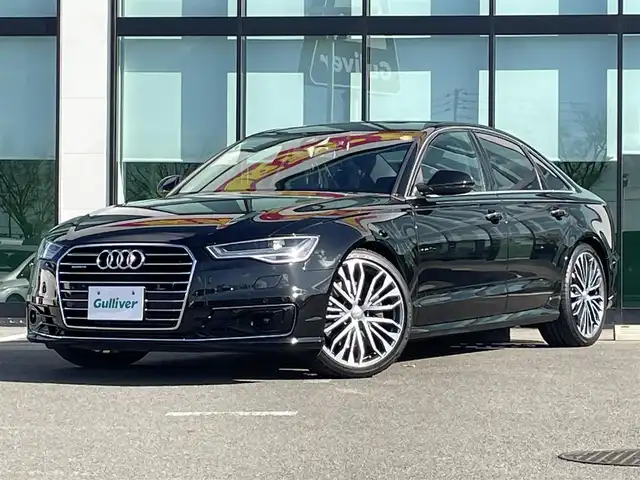 アウディ Ａ６ 2．0 TFSI クワトロ 和歌山県 2016(平28)年 3.2万km 黒 サンルーフ/純正ナビ/バックカメラ/クルーズコントロール/ドライブレコーダー/純正アルミホイール/シートヒーター/パワーシート/ポジションメモリー/レザーシート/ETC/LEDヘッドライト/オートライト