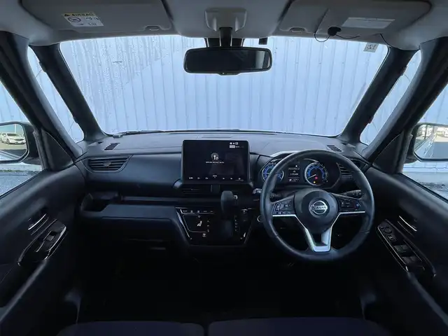 日産 ルークス HWS Gターボ プロパイロットED 滋賀県 2022(令4)年 3万km ホワイトパール 社外ディスプレイオーディオ/日産プロパイロット/エマージェンシーブレーキ/アラウンドビューモニター/両側パワースライドドア/電動パーキングブレーキ/オートブレーキホールド/電動格納ミラー/ウインカーミラー/革巻きステアリング/ステアリングリモコン/プッシュスタート/スマートキー/ETC/純正フロアマット/LEDオートヘッドライト