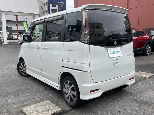 スズキ パレット ＳＷ TS 宮崎県 2012(平24)年 18.6万km パールホワイト HDDナビ/ワンセグテレビ/アイドリングストップ/ドアバイザー/プッシュスタート/両側パワースライドドア/ETC/パワーステアリング/パワーウィンドウ/CDチェンジャー/DVD再生/オートライト