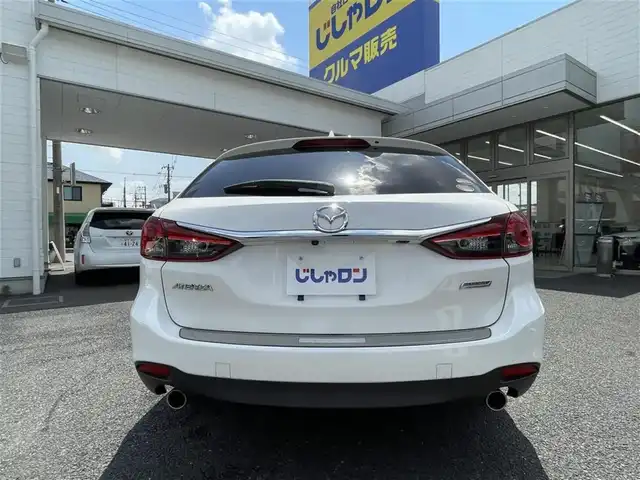マツダ アテンザ ワゴン 25S Lパッケージ 埼玉県 2013(平25)年 11.3万km スノーフレイクホワイトパールマイカ (株)IDOMが運営する【じしゃロン鳩ヶ谷店】の自社ローン専用車両になりますこちらは現金またはオートローンご利用時の価格です。自社ローンご希望の方は別途その旨お申付け下さい/スマートシティブレーキサポート/レーダークルーズコントロール/レーンキープアシスト/純正メモリーナビ/フルセグＴＶ/バックカメラ/ＥＴＣ/前後ドライブレコーダー/黒革シート/電動シート/シートヒーター/ＨＩＤヘッドライト