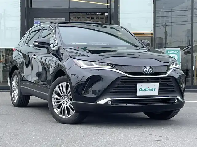 トヨタ ハリアー ハイブリッド Z レザーパッケージ 茨城県 2023(令5)年 1.6万km プレシャスブラックパール 純正ナビ/【AM・FM・TV・BT・Apps・USB・Miracast】/パワーシート/シートメモリ/シートヒーター/エアシート/ステアリングヒーター/BSM/HUD/電動リアゲート/レーダークルコン/ETC2.0/全方位カメラ/電動パーキングブレーキ/ブレーキホールド/MTモード付AT/横滑り防止/レーンキープアシスト/衝突被害軽減システム/オートライト/オートハイビーム