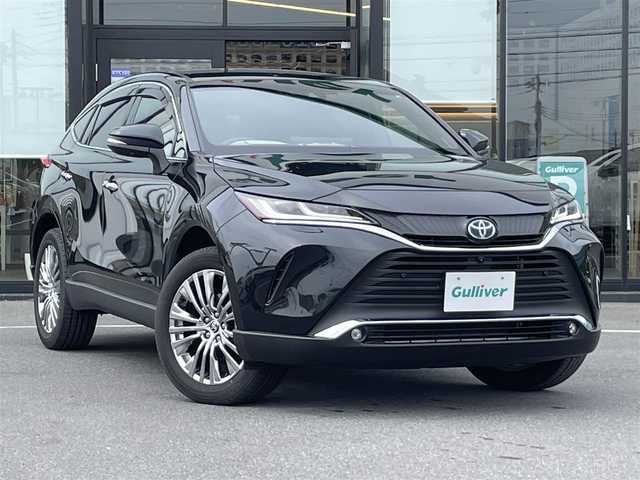 トヨタ ハリアー ハイブリッド Z レザーパッケージ 茨城県 2023(令5)年 1.6万km プレシャスブラックパール 純正ナビ/【AM・FM・TV・BT・Apps・USB・Miracast】/パワーシート/シートメモリ/シートヒーター/エアシート/ステアリングヒーター/BSM/HUD/電動リアゲート/レーダークルコン/ETC2.0/全方位カメラ/電動パーキングブレーキ/ブレーキホールド/MTモード付AT/横滑り防止/レーンキープアシスト/衝突被害軽減システム/オートライト/オートハイビーム