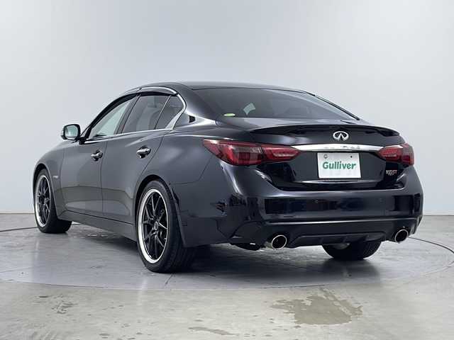 日産 スカイライン ハイブリッド 350GT FOUR Type P 道央・札幌 2018(平30)年 5.6万km スーパーブラック ・4WD /ハイブリッド/・サンルーフ/・エマージェンシーブレーキ/・メーカー純正ナビ　　/・BT/DVD/CD/フルセグ/・アラウンドビューモニター/・インテリジェントクルーズコントロール/・LEDオートライト/ハイビームアシスト/・アクティブAFS/・レザーシート/メモリーパワーシート/・シートヒーター/・社外19インチAW/・純正エンジンスターター/・インテリジェントキー×2/・ETC/・純正ドライブレコーダー/・純正18インチAWスタッドレスタイヤ積込