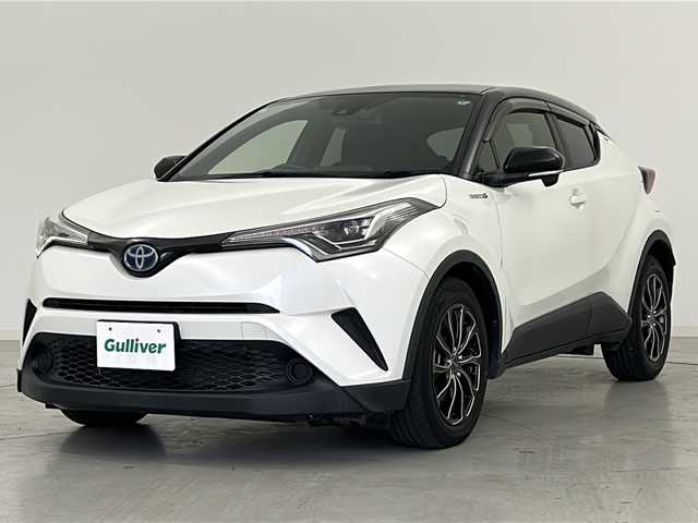 トヨタ Ｃ－ＨＲ S LEDパッケージ 宮城県 2019(平31)年 6.9万km ブラック/ホワイトパールクリスタルシャイン 2トーン ツートンカラー/Toyota Safety Sense P	/・プリクラッシュセーフティ	/・レーンディパーチャーアラート	/・オートマチックハイビーム	/・レーダークルーズコントロール	/純正ナビ/・BT.USB.HDMI.SD.CD.DVD/フルセグTV/バックカメラ/純正ドライブレコーダー/ビルトインETC/LEDヘッドライト/プッシュスタート/スマートキー×2/アイドリングストップ/横滑り防止装置/ステアリングスイッチ/社外17inAW/純正フロアマット/トノカバー
