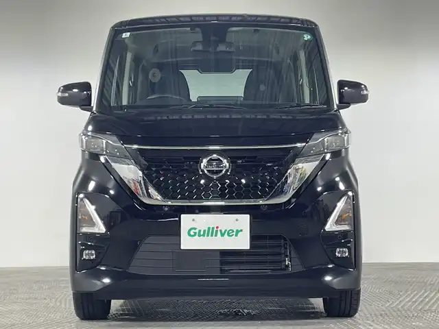 日産 ルークス HWS X プロパイロットED 神奈川県 2023(令5)年 3.6万km ブラック プロパイロット/・インテリジェント エマージェンシーブレーキ/・踏み間違い衝突防止アシスト/・インテリジェント LI＋LDW/・インテリジェント FCW/・ハイビームアシスト/アダプティブLEDヘッドライトシステム/・インテリジェント アラウンドビューモニター/・インテリジェント DA/純正ナビ/・BT/フルセグTV/USB/AUX/AM/FM/インテリジェントアラウンドビューモニター/電動サイドブレーキ/オートホールド/両側電動スライドドア/アイドリングストップ機能/ステアリングスイッチ/Autoライト/LEDヘッドライト/フォグランプ/ビルトインETC/自動防眩ミラー/SOSコール/シートリフター/電動格納ミラー/ウィンカーミラー/コーナーセンサー/純正フロアマット/純正アルミホイール