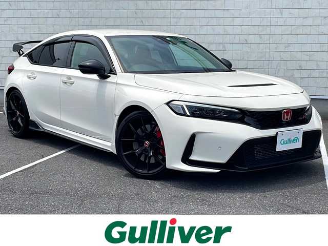 ホンダ シビック タイプR 栃木県 2023(令5)年 2.9万km チャンピオンシップホワイト TYPE R専用10.2インチ/デジタルグラフィックメーターナビ/フルセグ/Bluetooth/ラジオ/バックカメラ/オプションドライブレコーダー 前後2カメラセット/DRH-224SD＋後方録画カメラ（￥57/200）/ワイヤレス充電器/Honda LogR（TYPE R専用データロガー ）/ホンダセンシング/●衝突軽減ブレーキ（CMBS）/●アダプティブクルーズコントロール（ACC）/●車線維持支援システム（LKAS）/●近距離衝突軽減ブレーキ/●標識認識機能/●オートハイビーム/●ブラインドスポットインフォメーション/●パーキングセンサーシステム/ETC２．０/純正フロアマット/純正ドアバイザー/スマートキー/スペアキー/ホイールロック装着/取扱説明書