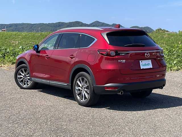 マツダ ＣＸ－８ XD Lパッケージ 新潟県 2018(平30)年 5.4万km ソウルレッドクリスタルM 4WD/純正SDナビ/CD/DVD/BT/フルセグテレビ/全方位カメラ/ETC2.0/ドライブレコーダー/衝突被害軽減ブレーキ/レーンキープアシスト/レーダークルーズコントロール/革シート/パワーシート/シートヒーター /ステアリングヒーター/ステアリングスイッチ/パワーバックドア/コーナーセンサー/スマートキー/プッシュスタート/LEDヘッドライト/オートライト/オートハイビーム/フォグランプ/純正19インチアルミホイール