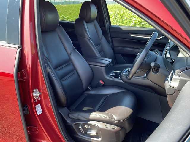 マツダ ＣＸ－８ XD Lパッケージ 新潟県 2018(平30)年 5.4万km ソウルレッドクリスタルM 4WD/純正SDナビ/CD/DVD/BT/フルセグテレビ/全方位カメラ/ETC2.0/ドライブレコーダー/衝突被害軽減ブレーキ/レーンキープアシスト/レーダークルーズコントロール/革シート/パワーシート/シートヒーター /ステアリングヒーター/ステアリングスイッチ/パワーバックドア/コーナーセンサー/スマートキー/プッシュスタート/LEDヘッドライト/オートライト/オートハイビーム/フォグランプ/純正19インチアルミホイール