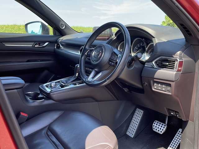 マツダ ＣＸ－８ XD Lパッケージ 新潟県 2018(平30)年 5.4万km ソウルレッドクリスタルM 4WD/純正SDナビ/CD/DVD/BT/フルセグテレビ/全方位カメラ/ETC2.0/ドライブレコーダー/衝突被害軽減ブレーキ/レーンキープアシスト/レーダークルーズコントロール/革シート/パワーシート/シートヒーター /ステアリングヒーター/ステアリングスイッチ/パワーバックドア/コーナーセンサー/スマートキー/プッシュスタート/LEDヘッドライト/オートライト/オートハイビーム/フォグランプ/純正19インチアルミホイール