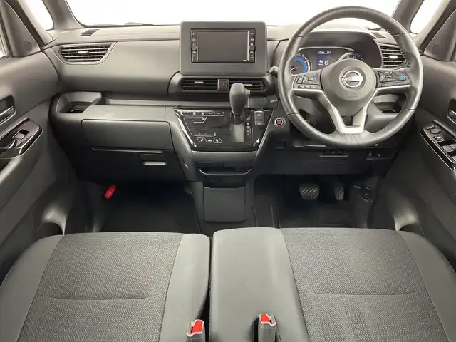 日産 ルークス HWS X プロパイロットED 新潟県 2023(令5)年 6.3万km チタニウムグレーメタリック 純正後付けナビ MJ122D-W/（BT/FM/AM/フルセグTV）/全周囲カメラ(ディスプレイ付自動防眩式ルームミラー)/ハンズフリーオートスライドドア/両側電動スライドドア/D/N席シートヒーター/ステアリングヒーター/追従式クルーズコントロール/前後コーナーセンサー/LEDヘッドライト/アイドリングストップ/ステアリングヒーター/オートライト/純正フロアマット/プロパイロット/エマージェンシーブレーキ/オートブレーキホールド/プッシュスタート