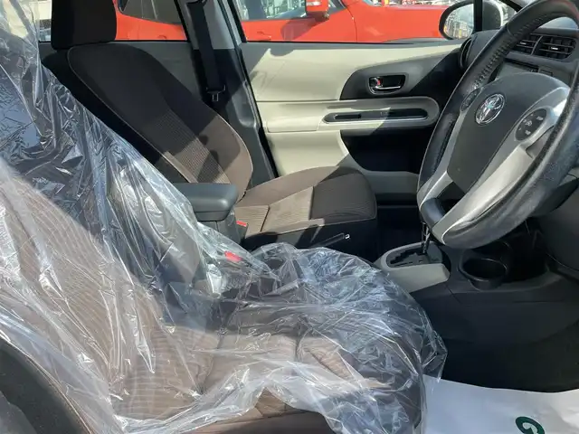 トヨタ アクア G 石川県 2014(平26)年 7.1万km パール 純正メモリーナビ/純正CD/DVD/フルセグTV/バックカメラ/ETC/スマートキー/プッシュスタート/電動ミラー/モデリスタエアロ/モデリスタマフラー/社外アルミホイール/ステアリングスイッチ/保証書