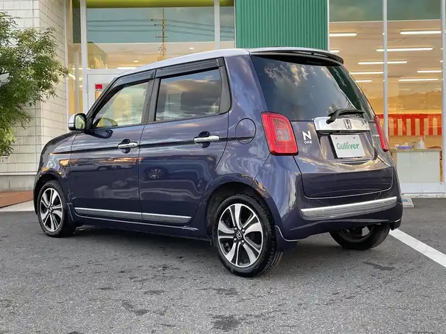 ホンダ Ｎ ＯＮＥ プレミアム ツアラー 岡山県 2015(平27)年 4.7万km 青Ⅱ 純正ナビ/ワンセグTV、CD、AM、FM、Bluetooth/バックカメラ/ETC/パドルシフト/オートライト/クルーズコントロール/CTBA/純正アルミホイール/純正フロアマット
