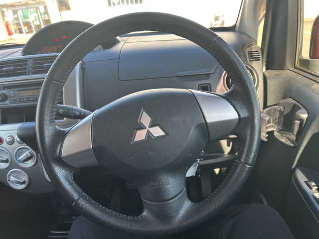 三菱 ｅＫワゴン G 富山県 2012(平24)年 8.3万km ラズベリーレッド ワンオーナー/キーレスエントリー/ETC/純正CDプレーヤー/シートヒーター/フォグランプ/電動格納ミラー/フロアマット/純正ドアバイザー/ヘッドライトレベライザー/Wエアバッグ/社外AWスタッドレス車載(155/65R13)/保証書・取説/スペアキー