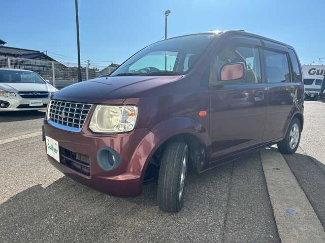 三菱 ｅＫワゴン G 富山県 2012(平24)年 8.3万km ラズベリーレッド ワンオーナー/キーレスエントリー/ETC/純正CDプレーヤー/シートヒーター/フォグランプ/電動格納ミラー/フロアマット/純正ドアバイザー/ヘッドライトレベライザー/Wエアバッグ/社外AWスタッドレス車載(155/65R13)/保証書・取説/スペアキー