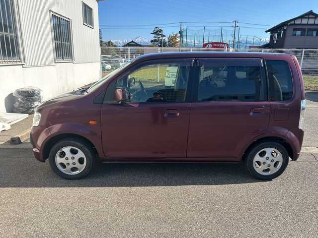 三菱 ｅＫワゴン G 富山県 2012(平24)年 8.3万km ラズベリーレッド ワンオーナー/キーレスエントリー/ETC/純正CDプレーヤー/シートヒーター/フォグランプ/電動格納ミラー/フロアマット/純正ドアバイザー/ヘッドライトレベライザー/Wエアバッグ/社外AWスタッドレス車載(155/65R13)/保証書・取説/スペアキー