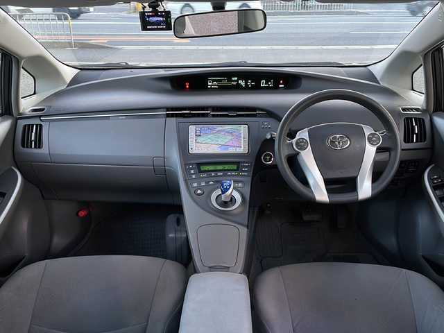 トヨタ プリウス S ツーリングセレクション 大阪府 2009(平21)年 8.7万km ホワイトパールクリスタルシャイン 純正ナビ/バックカメラ/ドライブレコーダー/ワンセグテレビ/純正アルミホイール/純正フロアマット/スペアキー/プッシュスタート/ETC/カーテンエアバッグ/ドアバイザー