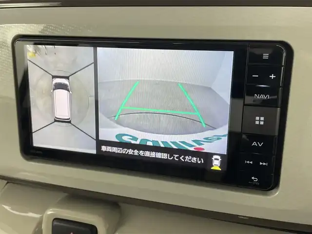 ダイハツ ムーヴ キャンバス G メイクアップ リミテッド　SAⅢ 埼玉県 2019(平31)年 2.8万km パールホワイトⅢ/ナチュラルベージュマイカメタリック 2トーン 純正ナビ　全方位　両側電動　ＥＴＣ　ＬＥＤ　アイドリングストップ　スマートキー　フルセグＴＶ　ドライブレコーダー　ベンチシート　フルフラット　衝突被害軽減　ＣＤ／ＤＶＤ