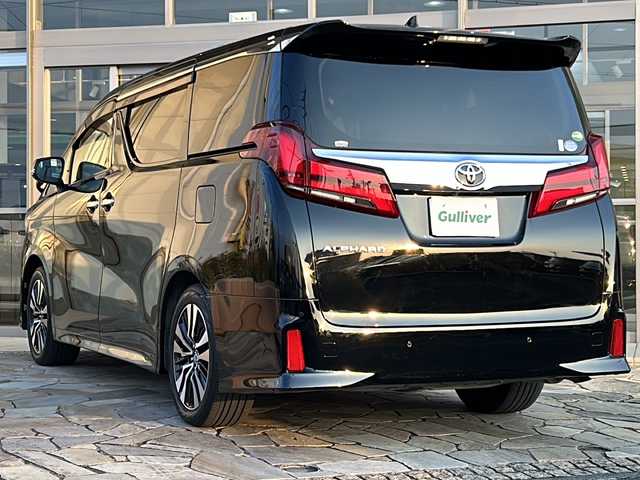 トヨタ アルファード S Cパッケージ 静岡県 2019(平31)年 9.8万km ブラック 純正ナビ/AM/FM/CD/DVD/フルセグTV/SD/Bluetooth/主要装備/・ドライブレコーダー　/・レーダークルーズコントロール　/・バックカメラ　/・ＥＴＣ　/・コーナーセンサー　/・シートヒーター　/・エアシート　/・パワーシート　/・両側パワースライドドア　/・スマートキー　/・レザーシート/・ハンドルヒーター/・シートメモリー/・オットマン/・サンルーフ/・レーンキープ/・衝突軽減システム/・横滑り防止装置/・オートハイビーム/・オートライト/・LEDヘッドライト/・フォグランプ/・プッシュスタート/・純正アルミホイール/・純正フロアマット/・オートホールド/・スペアキー/・カーテンエアバック/・SOSコール/・ステアリングリモコン