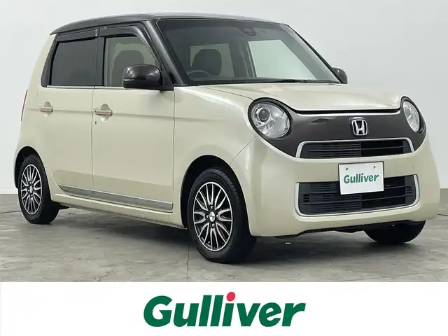 ホンダ Ｎ ＯＮＥ セレクト 大分県 2018(平30)年 1.4万km プレミアムアイボリーパール2トーン ワンオーナー/純正ナビ/バックカメラ/フルセグTV/CTBA/革調シートカバー/シートヒーター/ビルトインETC/プッシュスタート/スマートキー/HIDヘッドライト/モデューロAW