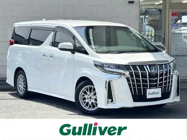 トヨタ アルファード S Cパッケージ 兵庫県 2019(令1)年 3.6万km ホワイトパールクリスタルシャイン アルパイン11インチメモリーナビ/（CD/DVD/BT/フルセグTV）/バックカメラ/12.8インチフリップダウンモニター/両側パワースライドドア/パワーバックドア/ハンドルヒーター/衝突軽減ブレーキ/レーンキーピングサポート/レーダークルーズコントロール/1列目/2列目パワーシート/前席シートヒーター/ベンチレーション/ETC/取扱説明書