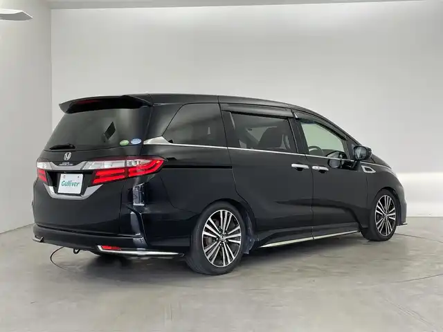 ホンダ オデッセイ アブソルート EX 埼玉県 2014(平26)年 5.2万km クリスタルブラックパール 純正９インチナビ　バックカメラ　衝突被害軽減装置　地デジＴＶ　両側パワースライドドア　ＬＥＤヘッドライト　クルーズコントロール　ドライブレコーダー　ビルトインＥＴＣ　プッシュスタート　スマートキー