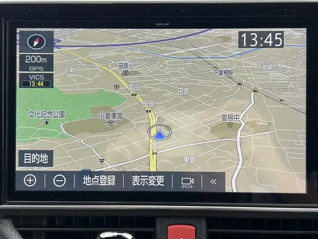 トヨタ ノア Si ダブルバイビーⅡ 福岡県 2019(平31)年 4.3万km ブラック MODELLISTAエアロ（フロント、サイド）/純正10インチメモリナビ【NSZN-Z68T】/　（FM/AM/HDMI/CD/DVD/Bluetooth/フルセグTV）/バックカメラ/純正12インチフリップダウンモニター(リモコン付)【V12T-R68C】/トヨタセーフティーセンス/・プリクラッシュセーフティー/・レーントレーシングサポート/・レーダークルーズコントロール/・レーンディパーチャーアラート/・オートマッチックハイビーム/・パーキングサポートブレーキ/・先行車発進アラーム/クリアランスソナー/横滑り防止装置/盗難防止装置/オートライト/純正16インチアルミホイール/黒ハーフレザーシート/両側パワースライドドア/ナビ連動純正ドライブレコーダー【DRT-C68A】/ビルトインETC/アイドリングストップ/ドアバイザー/プッシュスタート/純正フロアマット/ISOFIX/2.1A電源プラグ×2/スペアキー×1/保証書/取扱説明書/ナビ取扱説明書/ETC取扱説明書