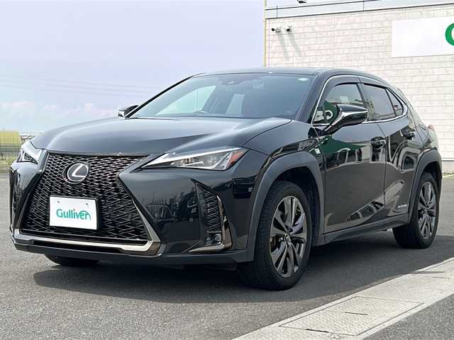 レクサス ＵＸ 250h Fスポーツ 香川県 2020(令2)年 7.3万km グラファイトブラックガラスフレーク サンルーフ/電動リアゲート/BSM/SEA/LTA/RCTA/純正ナビ/・フルセグ/・DVD再生機能/・Bluetooth/スペアキーあり/パワーシート【Ｄ＋Ｎ】/シートシーター【Ｄ＋Ｎ】/ステアリングヒーター/バックモニター/ETC2.0/スマートキー/プッシュスタート/LEDライト/オートライト/オートマチックハイビーム/純正アルミホイール/取り扱い説明書