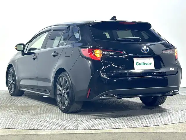 トヨタ カローラツーリング ハイブリッド ダブルバイビー 大阪府 2020(令2)年 2.7万km ブラックマイカ ディプレイオーディオ（ナビ有／ＣＤ／ＤＶＤ／Ｂｌｕｅｔｏｏｔｈ）　ＢＳＭ　衝突軽減　レーンアシアスト　レーダークルーズ　バックカメラ　オートホールド　クリアランスソナー　ビルトインＥＴＣ　ドラレコ