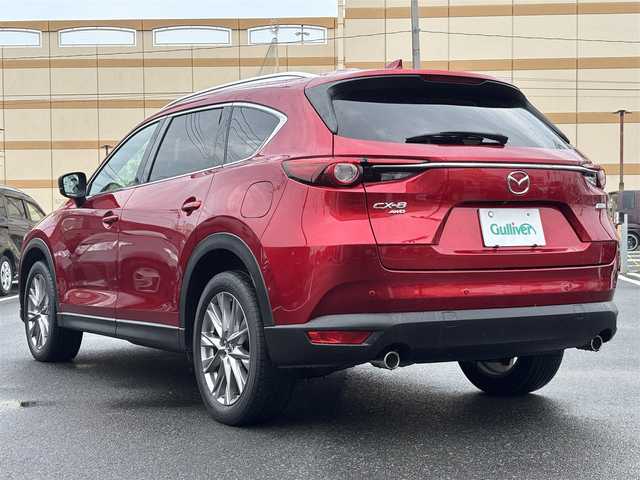 マツダ ＣＸ－８ 宮城県 2019(平31)年 5.5万km ソウルレッドクリスタルM 登録時走行距離54121km/純正ナビ/フルセグTV/BT・AM/FM/全方位カメラ/ETC/レーダークルコン/パワーシートD席/シートヒーターD席・N席/メモリーシート/パワーバックドア/クリアランスソナー/レーンキープ/ルーフレール