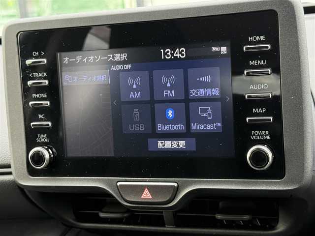 トヨタ ヤリスクロス ハイブリッド X 道南・函館 2021(令3)年 6.3万km グレイッシュブルー 純正ナビ/衝突軽減ブレーキ/夏冬タイヤ/純正エンジンスターター/バックカメラ/クルーズコントロール/コーナーセンサー/レーンキープアシスト/オートハイビーム/オートブレーキホールド/ドアバイザー